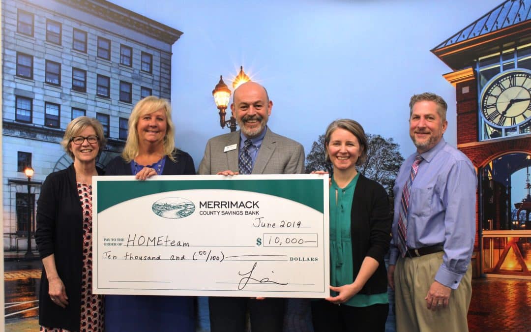 Merrimack County Savings Bank Contributes $10K to Home Ownership Education